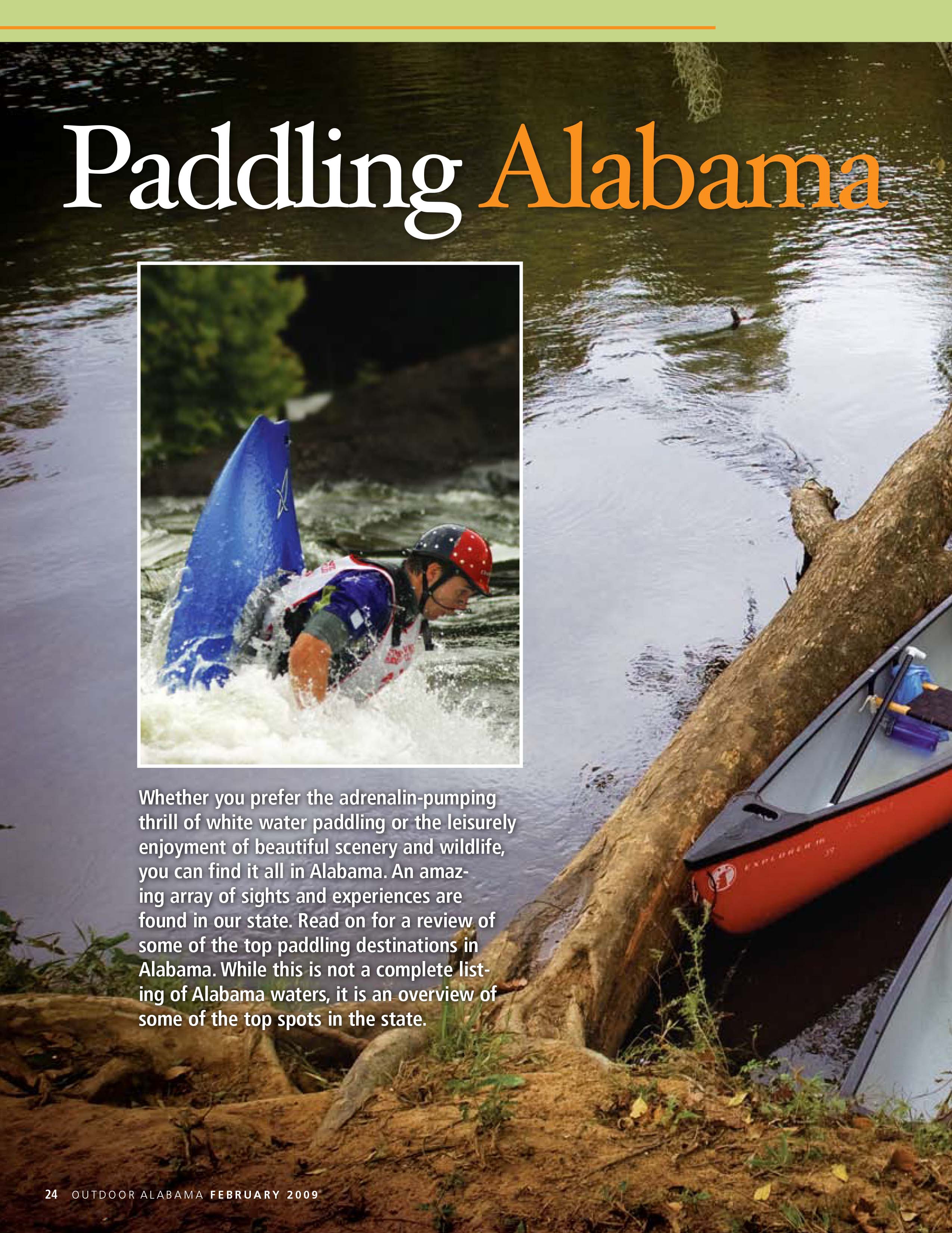 Paddling Alabama By Eric Beck, MD